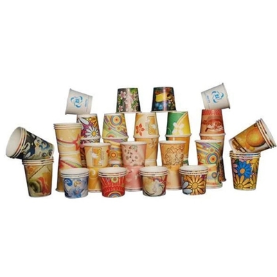 70-90 de Machine van PCs Min Disposable Paper Glass Making