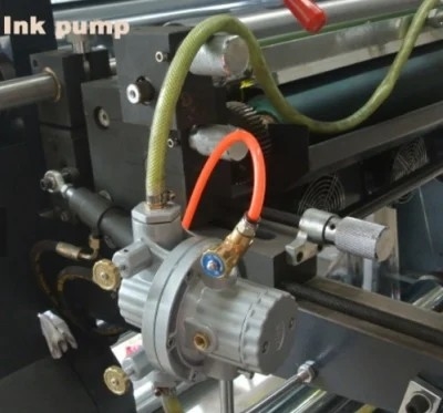 De automatische niet Geweven Kraftpapier-Document Printer Rice Nylon Plastic doet in zakken om de snelheid van de Drukmachine#10-120m/min Druk in zakken te doen