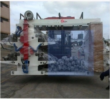De Drukmachine Automatische 10-150m/Min van vier Kleuren niet Geweven Flexo