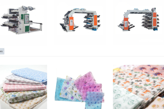 Volledige Automatische de Drukmachine van Twee Kleurenflexo