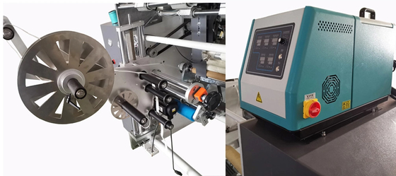 Aluminiumfolie Automatische Scheurende en Opnieuw opwindende Machine 350m/Min Silicon Paper