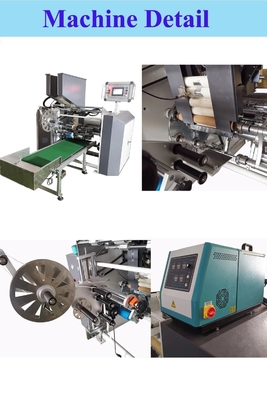 Aluminiumfolie Automatische Scheurende en Opnieuw opwindende Machine 350m/Min Silicon Paper