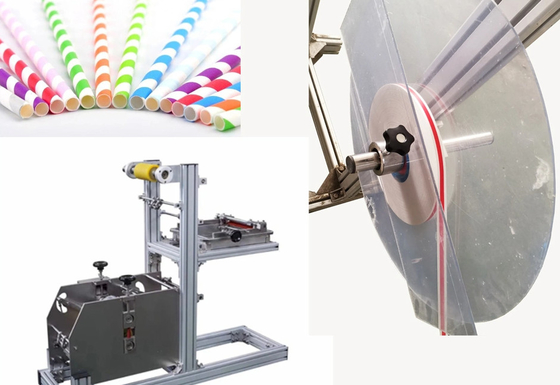 Biologisch afbreekbaar Document Straw Making Machine Fully Automatic met 6 Messenroestvrij staal