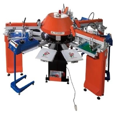 De krachtige spg-156/10 Automatische Printer van het T-shirtscherm, 1200mm 1600mm de Drukmachine 1400mm van het T-shirtscherm