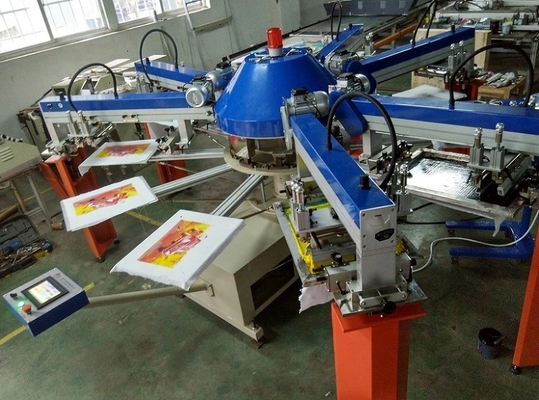 De krachtige spg-156/10 Automatische Printer van het T-shirtscherm, 1200mm 1600mm de Drukmachine 1400mm van het T-shirtscherm