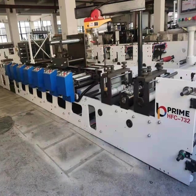 320mm de Drukmachine van Hoge snelheidsflexo 10m/min-80m/Min