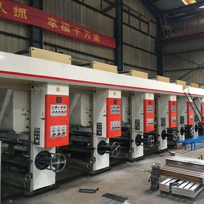 BOPP-van de de Drukmachine van de Hoge snelheidsrotogravure de Automatische Multikleur