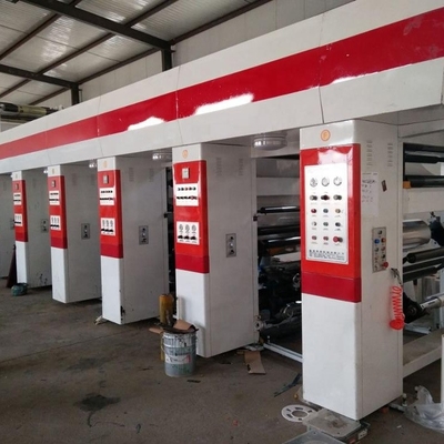 BOPP-van de de Drukmachine van de Hoge snelheidsrotogravure de Automatische Multikleur