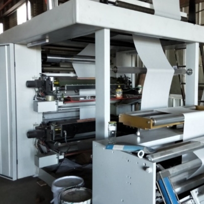 De Printer van hoge snelheidsflexo voor Document, Plastic Film, Niet-geweven Fabric#-Drukbreedte 6002000mm 8-kleur Flexo-Printer