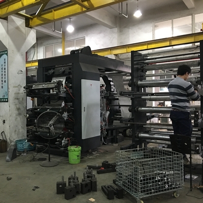 De Kleur van de de Drukmachine 4000kg 6 van hoge snelheidsci Flexo voor Film