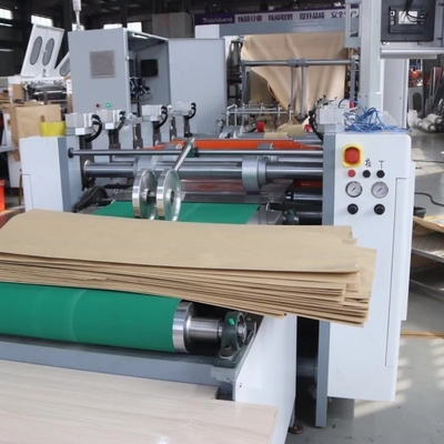 4 het Document van de kleuren Vierkante Bodem Zakmachine 50HZ die, Cementdocument Zak Machine maken