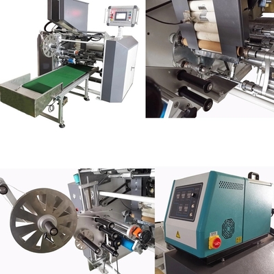 Aluminiumfolie Automatische Scheurende en Opnieuw opwindende Machine 350m/Min Silicon Paper