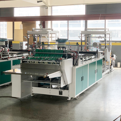 De automatische Ritssluitingszak die Machine12kw Pe maken berijpte Film Verpakking