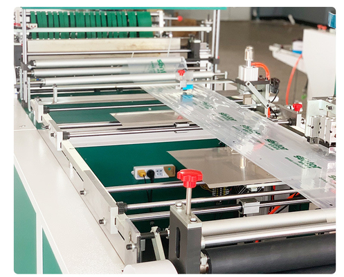 De automatische Ritssluitingszak die Machine12kw Pe maken berijpte Film Verpakking