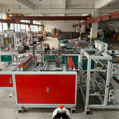 Dubbellaags Rolling Flat en T - Shirt Bag Machine 220V Afbreekbaar
