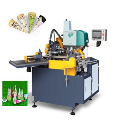 Het Document van de roomijskop Kegelkoker die Machine 80pcs/Min Fully Automatic maken