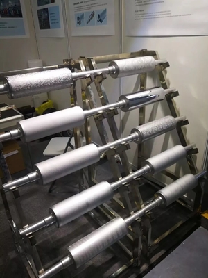Flexographic Gravure 3 van Ceramic Anilox Roller van de compensatieprinter Kopers