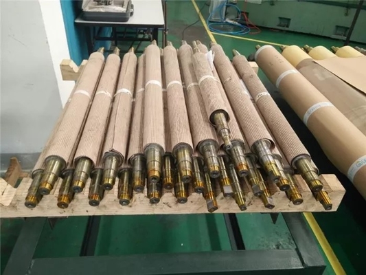Flexographic Gravure 3 van Ceramic Anilox Roller van de compensatieprinter Kopers