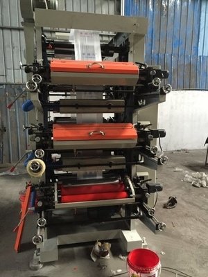 Van de de Drukmachine van de polyethyleen Plastic Zak pvc 600mm Kleine de Drukpers van de Hoge snelheidsfilm
