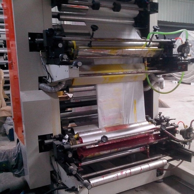 Van de de Drukmachine van de polyethyleen Plastic Zak pvc 600mm Kleine de Drukpers van de Hoge snelheidsfilm