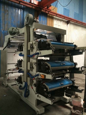 Van de de Drukmachine van de polyethyleen Plastic Zak pvc 600mm Kleine de Drukpers van de Hoge snelheidsfilm