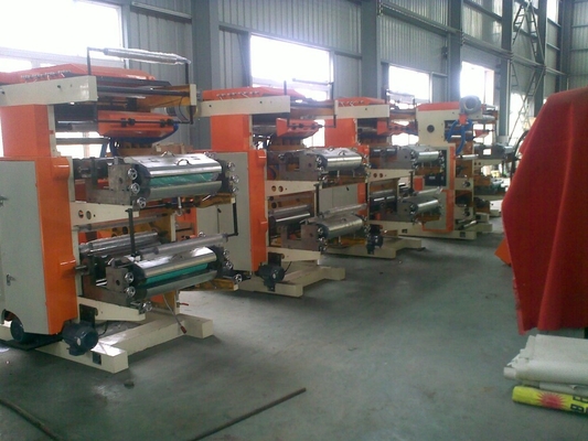 Van de de Drukmachine van de polyethyleen Plastic Zak pvc 600mm Kleine de Drukpers van de Hoge snelheidsfilm
