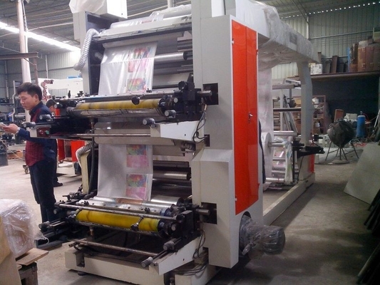 Van de de Drukmachine van de polyethyleen Plastic Zak pvc 600mm Kleine de Drukpers van de Hoge snelheidsfilm