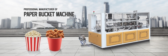 Het Document van 150 Mm Kraftpapier Kom Machine 90 PCs vormen/Min Double-Met een laag bedekt PE die